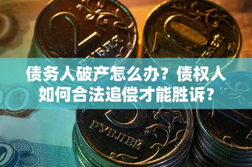 武汉债务人破产怎么办？债权人如何合法追偿才能胜诉？