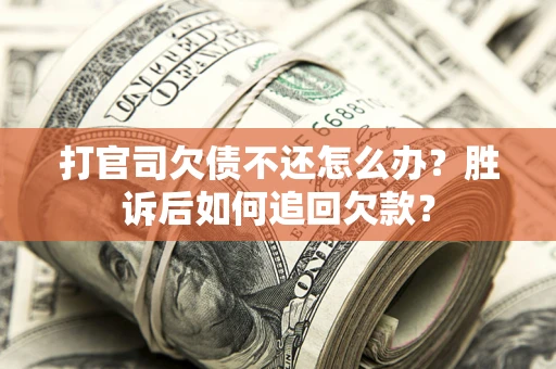 武汉打官司欠债不还怎么办？胜诉后如何追回欠款？