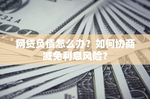 武汉网贷负债怎么办？如何协商减免利息风险？