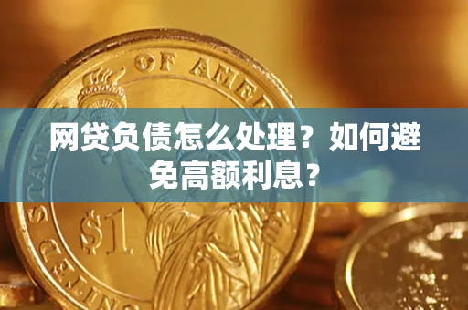 武汉网贷负债怎么处理？如何避免高额利息？