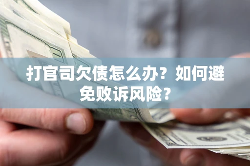 武汉打官司欠债怎么办？如何避免败诉风险？
