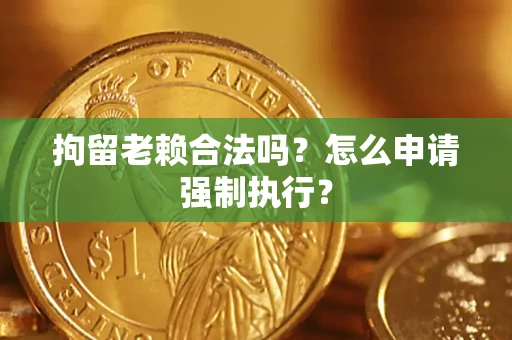 武汉拘留老赖合法吗？怎么申请强制执行？