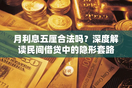 武汉月利息五厘合法吗？深度解读民间借贷中的隐形套路