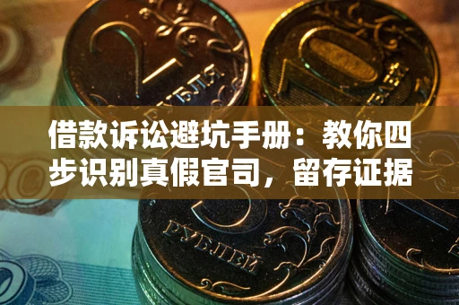 武汉借款诉讼避坑手册：教你四步识别真假官司，留存证据不踩雷