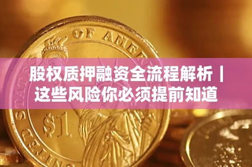 武汉股权质押融资全流程解析｜这些风险你必须提前知道