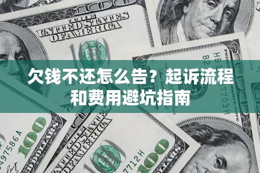 武汉欠钱不还怎么告？起诉流程和费用避坑指南