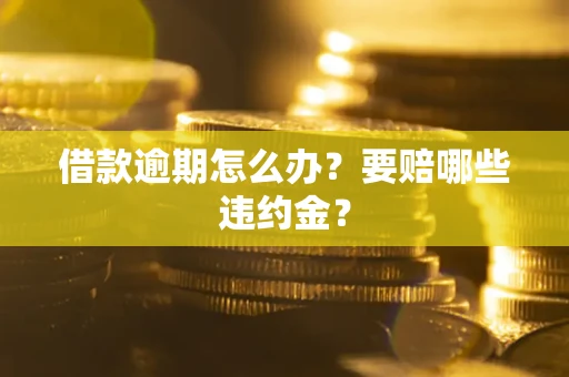 武汉借款逾期怎么办？要赔哪些违约金？