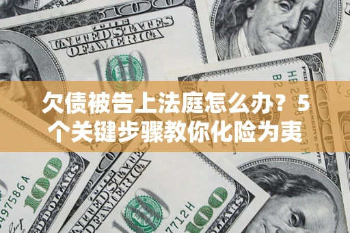 武汉欠债被告上法庭怎么办？5个关键步骤教你化险为夷