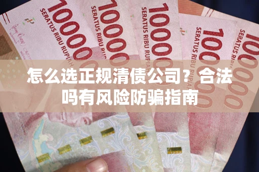 武汉怎么选正规清债公司？合法吗有风险防骗指南